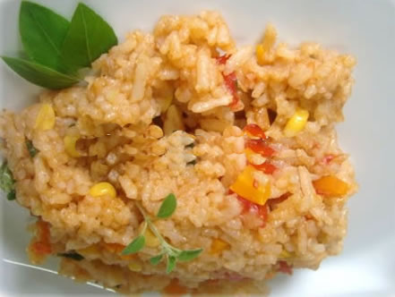 Arroz Colorido com Especiarias