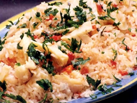 Arroz com Bacalhau