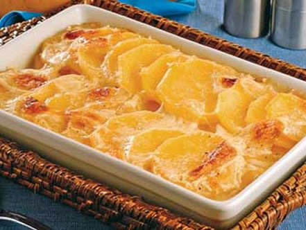 Batata gratinada