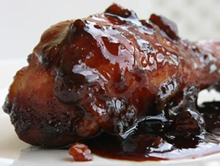 Frango com molho Shoyu